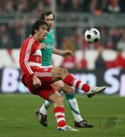Fussball 1. Bundesliga 07/08  FC Bayern Muenchen  -  SV Werder Bremen