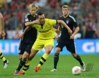 Fussball 1. Bundesliga, Supercup: FC Bayern Muenchen - Borussia Dortmund