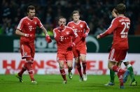 Fussball  1. Bundesliga  13/14: JUBEL FC Bayern Muenchen
