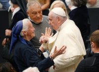 Rom Generalaudienz Papst Franziskus I.