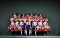 Fussball 1. Bundesliga 2010/2011: Mannschaftsfoto  FC Bayern Muenchen