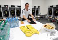 Fussball Nationalmannschaft: Deutschland Kabine in der Allianz Arena