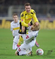 Fussball 1. Bundesliga  Saison 2010/2011: Borussia Dortmund - Borussia Moenchengladbach