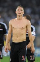 Fussball CHL  Saison 2011/2012:  Bastian Schweinsteiger (FC Bayern Muenchen)