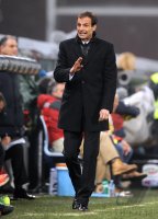 FUSSBALL SERIE A: Trainer Massimiliano Allegri (AC Mailand)