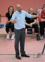Volleyball  1. Bundesliga  10/11: Trainer  Mueller-Angstenberger (ENBW TV Rottenburg)  ENBW TV Rottenburg - SCC Berlin