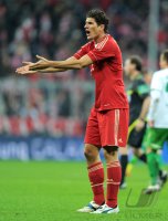 Fussball 1. Bundesliga, Saison 2011/2012: Mario Gomez (FC Bayern Muenchen)