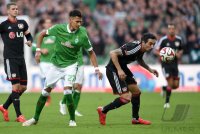Fussball, 1. Bundesliga  Saison 2014/2015: Werder Bremen - Bayer 04 Leverkusen