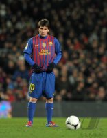 FUSSBALL International  COPA DEL REY  11/12: Lionel Messi (Barca)