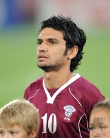Fussball AFC Asian Cup 2011 Eroeffnungsspiel:  Hussain Yasser (Katar)