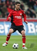 Fussball 1. Bundesliga: Leverkusen, HAGGUI Einzelaktion