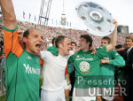 Fussball 1. Bundesliga: Bayern - Bremen, MEISTERJUBEL BREMEN