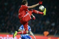 Fussball 1. Bundesliga  Saison 2013/2014: Mario Mandzukic (FC Bayern Muenchen)