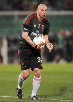 FUSSBALL SERIE A:  Torwart Christian Abbiati (AC Mailand)