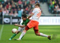 Fussball 1. Bundesliga Saison 12/13: SV Werder Bremen - FC Bayern Muenchen