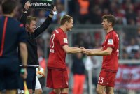 Fussball 1. Bundesliga Saison 15/16: FC Bayern Muenchen - VfB Stuttgart