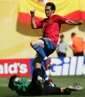 Fussball WM 2006: Spanien - Ukraine