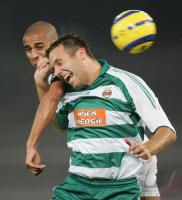 Fussball CHL Juventus-Rapid; Zweikampf