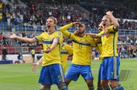 Fussball U 21 Europameisterschaft 2015: JUBEL Schweden