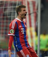 Fussball DFB Pokal Halbfinale 14/15: FC Bayern Muenchen - Borussia Dortmund