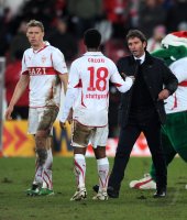 Fussball 1. Bundesliga : VfB Stuttgart - FC Bayern Muenchen