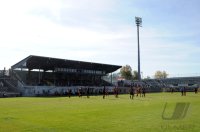 Fussball Regionalliga Sued 2011/2012: Gruenwalder Stadion in Muenchen