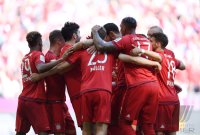 Fussball 1. Bundesliga  Saison 2015/2016: FC Bayern Muenchen - Borussia Moenchengladbach