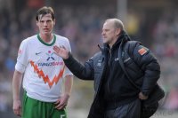 Fussball 1. Bundesliga  Saison 2010/2011:  SC Freiburg - SV Werder Bremen