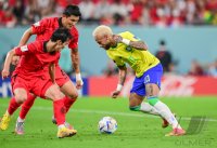 FUSSBALL WM 2022 Achtelfinale: Brasilien - Suedkorea