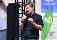 Politik, Wahlkampf Buendnis 90/Die Gruenen: Gruenen Bundesvorsitzender Robert Habeck