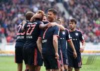 Fussball 1. Bundesliga Saison 15/16: VfB Stuttgart - FC Bayern Muenchen
