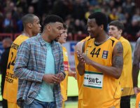 Basketball 1. Bundesliga 15/16 Hauptrunde: Walter Tigers Tuebingen - EWE Baskets Oldenburg