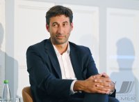 Wahlkampf Tuebingen; drei Oberbuergermeister im Gespraech: