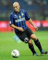 FUSSBALL SERIE A:  Esteban Cambiasso (Inter Mailand)