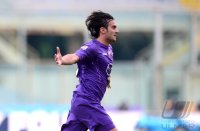 FUSSBALL SERIE A:  Jubel Aquilani Alberto  (AC Florenz)