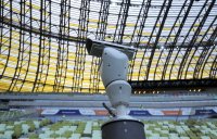 Fussball International EM 2012 : Uebersicht der PGE Arena , EM Stadion von Danzig