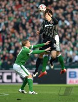 Fussball, 1. Bundesliga  Saison 2014/2015: Werder Bremen - FC Augsburg