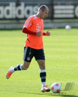 Fussball 1. Bundesliga :  Training beim FC Bayern Muenchen