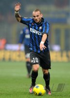 FUSSBALL SERIE A:  Wesley Sneijder (Inter Mailand)