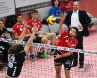 Volleyball 1. Bundesliga  Saison  14/15: TV Rottenburg  - Berlin Recycling Volleys