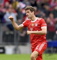 Fussball 1. Bundesliga Saison 21/22: FC Bayern Muenchen - VfB Stuttgart