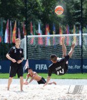 Training Beachsoccer Nationalteam von Tahiti