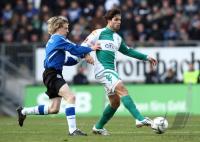 Fussball 1. Bundesliga: Bielefeld - Bremen