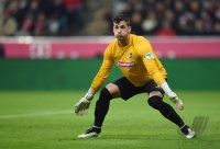 Fussball 1. Bundesliga Saison 14/15: Torwart Roman Buerki (SC Freiburg)