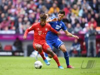 Fussball 1. Bundesliga Saison 19/20: FC Bayern Muenchen - TSG 1899 Hoffenheim