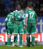 FUSSBALL, 1. BUNDESLIGA, 20. Spieltag: Hamburg - Wolfsburg