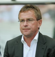 Fussball 1. Bundesliga  Saison 2011/2012:  Trainer Ralf Rangnick (FC Schalke 04)