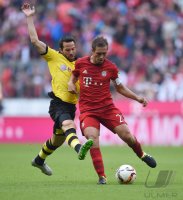 Fussball 1. Bundesliga Saison 15/16: FC Bayern Muenchen - Borussia Dortmund