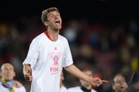 FUSSBALL INTERNATIONAL CHL HALBFINALE 12/13: FC Barcelona - FC Bayern Muenchen