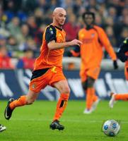 FUSSBALL UEFA CUP: Manu City, IRELAND Einzelaktion